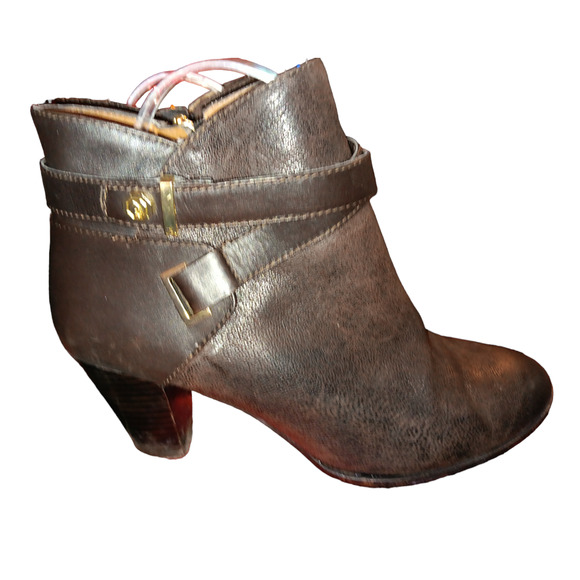 Louise et Cie Ankle boots Brown Leather size 9 - Picture 1 of 7